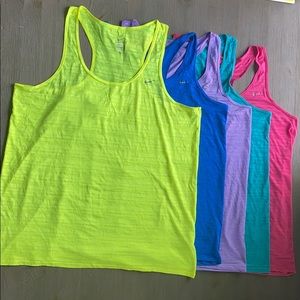5 Nike lightweight workout racer back tank tops